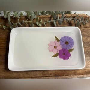 Handmade Floral Trinket Tray